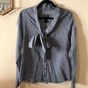 Stussy Tie Neck Blouse - Med